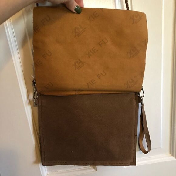 Colorful textured Genuine Leather purse - Picture 5 of 8